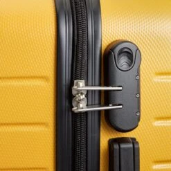 Swiss Alpine 2.0 - Handbagage Koffer - 55x35x20 Cm - 4 Wielen - Geel -Bagageopslag 1200x1200 632