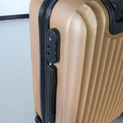Handbagage Koffer 55cm Goud 4 Wielen Trolley Met Pin -Bagageopslag 1200x1200 641