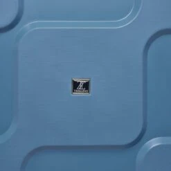 ©TROLLEYZ - Venice No.10 - Trolley - 55cm Met TSA Slot - Dubbele Wielen - 360° Spinners - 100% Polypropyleen - Handbagage Koffer In Ice Blue -Bagageopslag 1200x1200 657