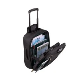 Gabol - Piloto Roma - Handbagage Laptop Rugzaktrolley - Zwart -Bagageopslag 1200x1200 663