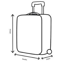 Line Brick Cabin Trolley 2 Wheel 55 Dark Navy 25 Line Brick Cabin Trolley 2 Wheel 55 Dark Navy -Bagageopslag 1200x1200 73