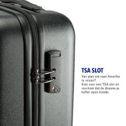 Princess Traveller Harlem - Handbaggage Koffer - Zwart - S - 55cm -Bagageopslag 1200x1200 742