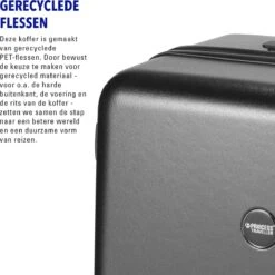 Princess Traveller Harlem - Handbaggage Koffer - Zwart - S - 55cm -Bagageopslag 1200x1200 745