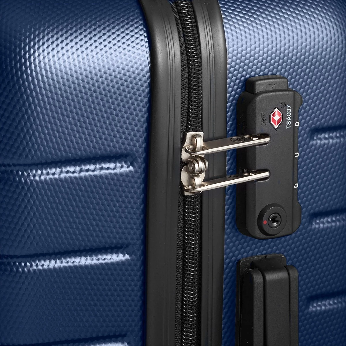 Swiss Alpine 2.0 - Handbagage Koffer - 55x35x20 Cm - 4 Wielen - Blauw 4 Swiss Alpine 2.0 - Handbagage Koffer - 55x35x20 Cm - 4 Wielen - Blauw - Afbeelding 2