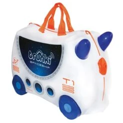 Trunki Ride-on Reiskoffer Incl. Stickers - Skye Ruimteschip -Bagageopslag 1200x1200 794
