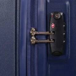 ©TROLLEYZ - Ibiza No.3 - Trolley - 55cm Met TSA Slot - Dubbele Wielen - 360° Spinners - 100% ABS - Handbagage Koffer In Ocean Blue -Bagageopslag 1200x1200 90