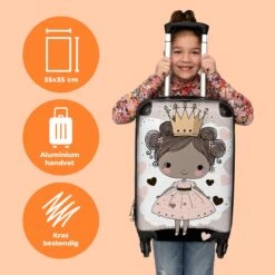 NoBoringSuitcases.com® Kinderkoffer - Trolley Op Wieltjes - Prinses - Hartjes - Kroon - Roze - Meisjes - Koffer Meisje - Past Binnen 55x40x20 Cm En 55x35x25 Cm - Reiskoffer - Fotokoffer 12 NoBoringSuitcases.com® Kinderkoffer - Trolley Op Wieltjes - Prinses - Hartjes - Kroon - Roze - Meisjes - Koffer Meisje - Past Binnen 55x40x20 Cm En 55x35x25 Cm - Reiskoffer - Fotokoffer -Bagageopslag 1200x1200 937