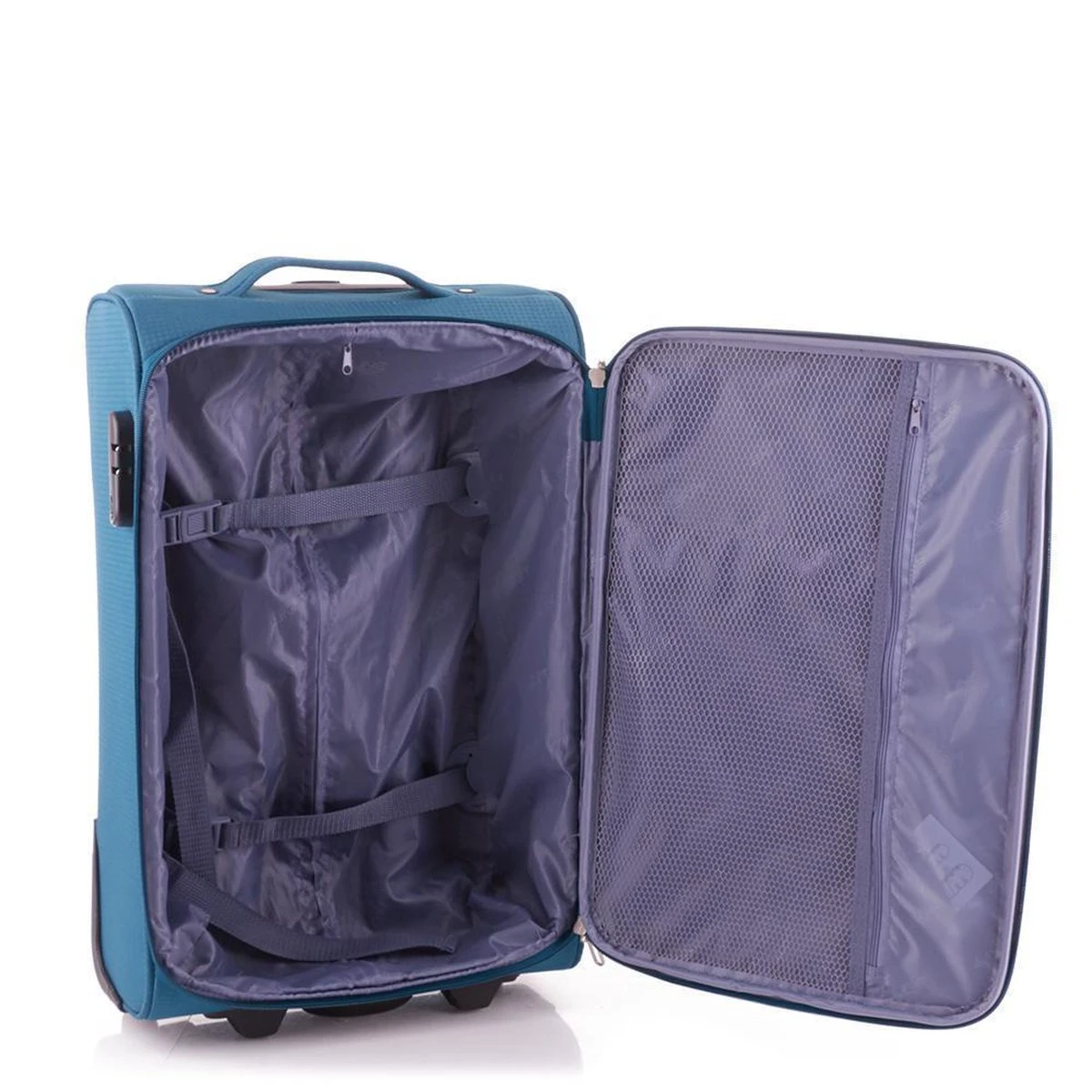 Line Brick Cabin Trolley 2 Wheel 55 Jade Green 16 Line Brick Cabin Trolley 2 Wheel 55 Jade Green - Afbeelding 14