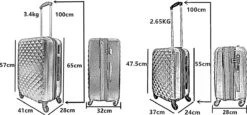 SB Travelbags Kofferset - 2 Delige 'Expandable' Koffer - Zwart - 65cm/55cm 20 SB Travelbags Kofferset - 2 Delige 'Expandable' Koffer - Zwart - 65cm/55cm -Bagageopslag 1200x561 2