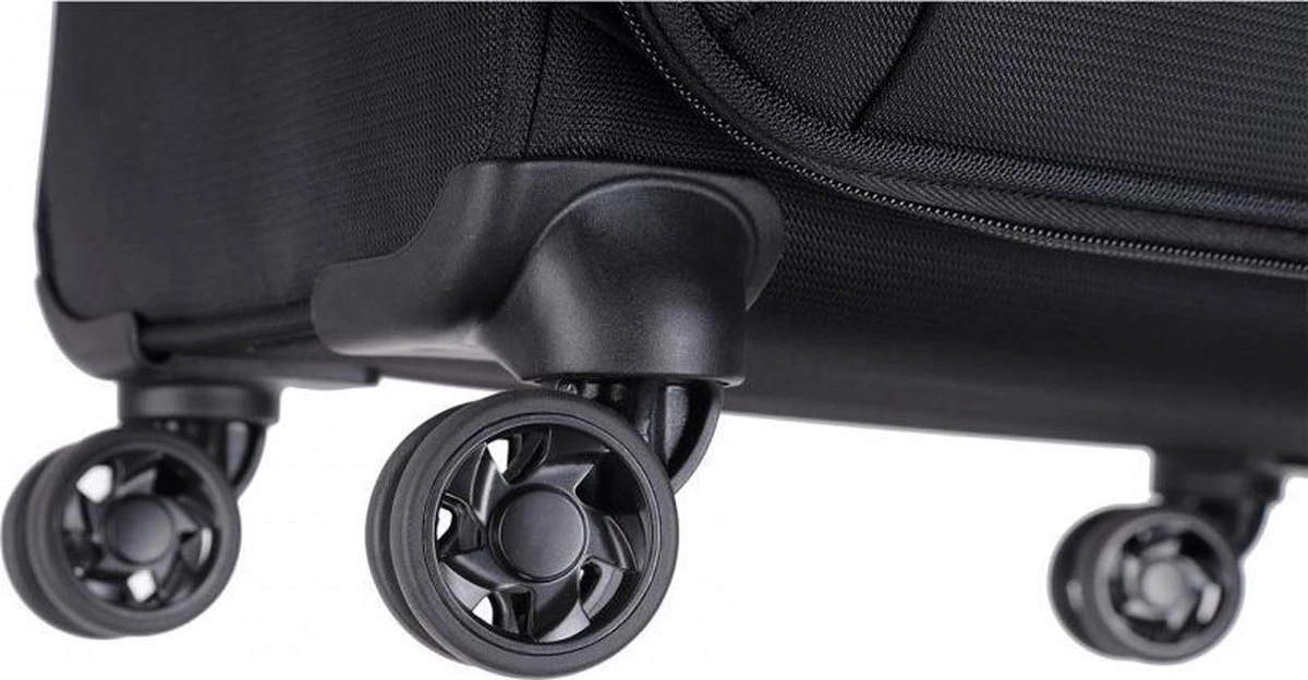 Decent D-Upright Handbagage Koffer - 55 Cm - TSA Slot - Zwart 9 Decent D-Upright Handbagage Koffer - 55 Cm - TSA Slot - Zwart - Afbeelding 7