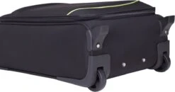 Decent Handbagage Koffer / Trolley / Reiskoffer - 50 Cm - 35 Liter - Polyester - Super-Light - Zwart -Bagageopslag 1200x632