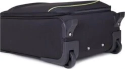 Decent Handbagage Koffer / Trolley / Reiskoffer - 50 Cm - 35 Liter - Polyester - Super-Light - Zwart -Bagageopslag 1200x668