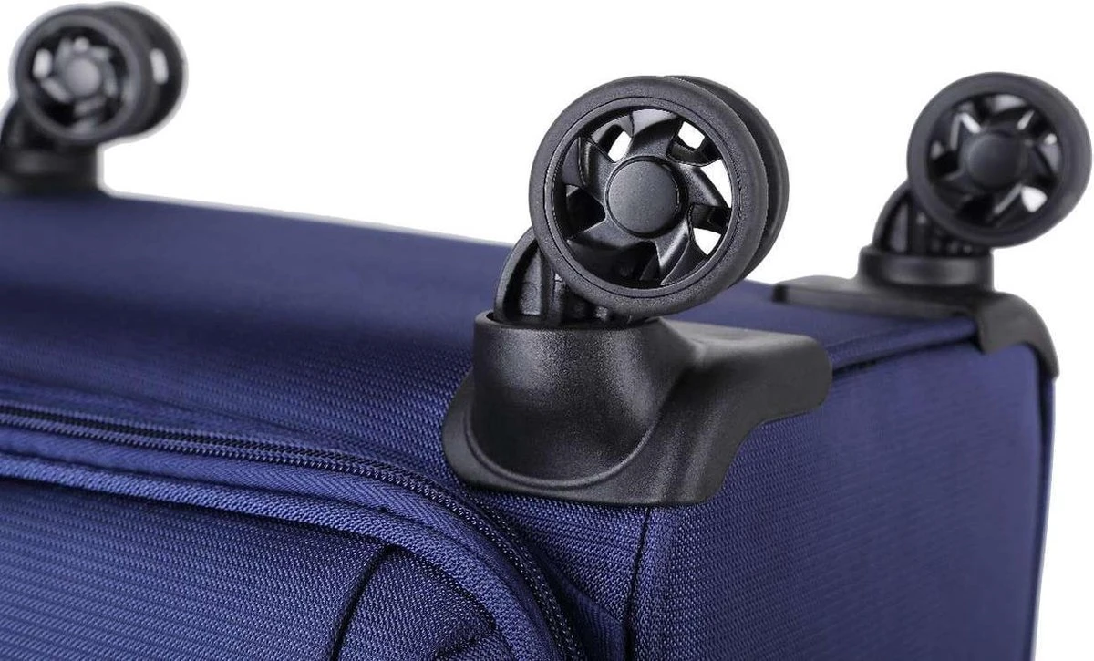 Decent D-Upright Large Koffer - 76 Cm Expandable - TSA Slot - Donkerblauw 10 Decent D-Upright Large Koffer - 76 Cm Expandable - TSA Slot - Donkerblauw - Afbeelding 8