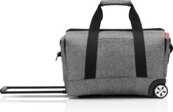 Reisenthel Allrounder Trolley Reiskoffer Reistas Op 2 Wielen - 30L - Twist Silver Grijs 19 Reisenthel Allrounder Trolley Reiskoffer Reistas Op 2 Wielen - 30L - Twist Silver Grijs -Bagageopslag 1200x776 3