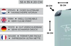 MuchoWow® Koffer - Spreuken - Quotes - The Answer To All Your Problems - Travel - Reizen - Past Binnen 55x40x20 Cm En 55x35x25 Cm - Handbagage - Trolley - Fotokoffer - Cabin Size - Print 13 MuchoWow® Koffer - Spreuken - Quotes - The Answer To All Your Problems - Travel - Reizen - Past Binnen 55x40x20 Cm En 55x35x25 Cm - Handbagage - Trolley - Fotokoffer - Cabin Size - Print -Bagageopslag 1200x779 2