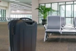 MuchoWow® Koffer - Marmer - Groen - Lijn - Past Binnen 55x40x20 Cm En 55x35x25 Cm - Handbagage - Trolley - Fotokoffer - Cabin Size - Print -Bagageopslag 1200x800 13