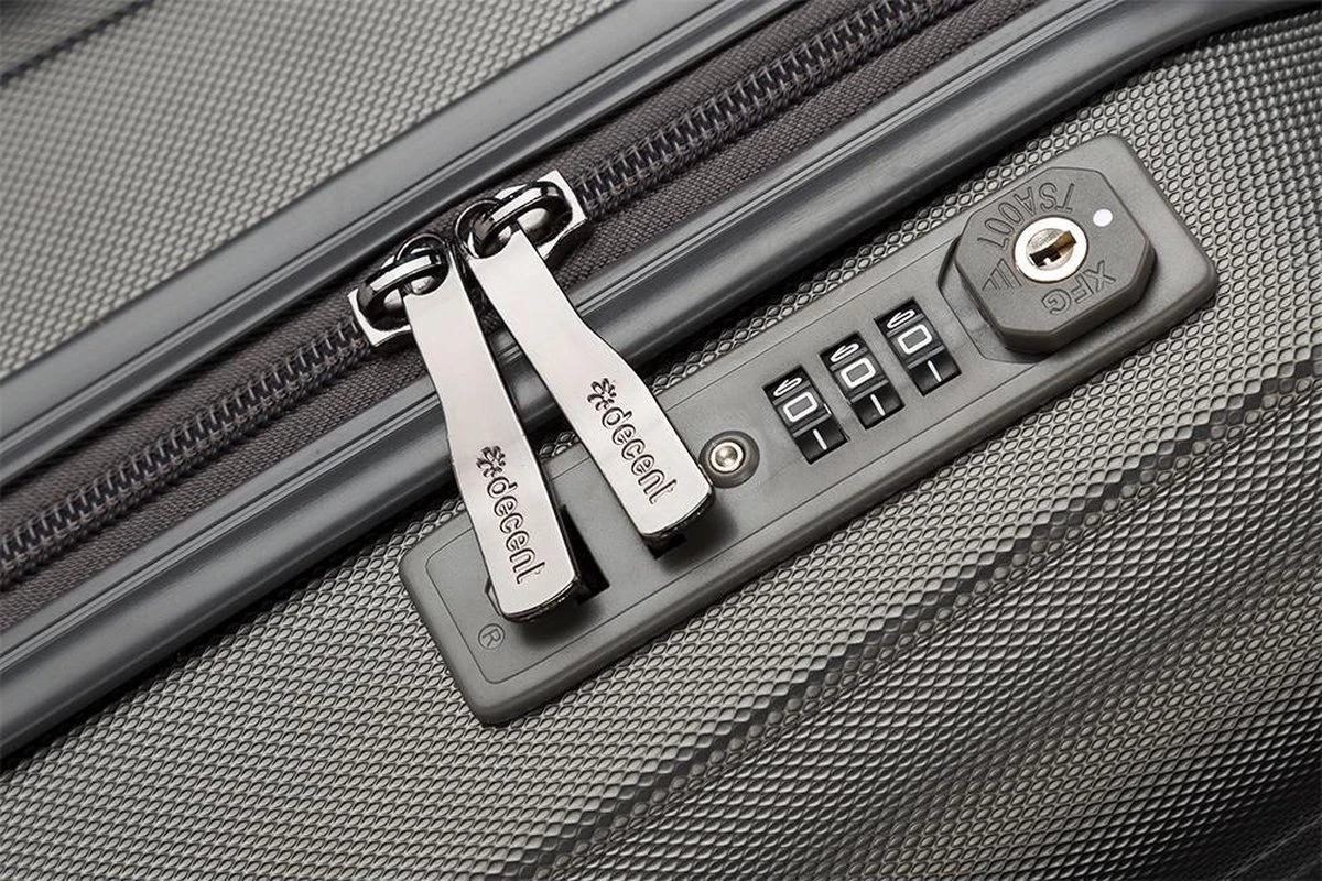 Decent Handbagage Koffer / Trolley / Reiskoffer - 42 Cm - 24 Liter - ABS - Maxi Air - Grijs 20 Decent Handbagage Koffer / Trolley / Reiskoffer - 42 Cm - 24 Liter - ABS - Maxi Air - Grijs - Afbeelding 18