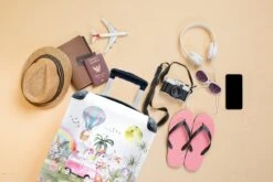 Koffer - Unicorn - Regenboog - Kinderen - 35x55x20 Cm - Handbagage - Trolley - Fotokoffer -Bagageopslag 1200x800 22