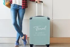 MuchoWow® Koffer - Spreuken - Quotes - The Answer To All Your Problems - Travel - Reizen - Past Binnen 55x40x20 Cm En 55x35x25 Cm - Handbagage - Trolley - Fotokoffer - Cabin Size - Print 15 MuchoWow® Koffer - Spreuken - Quotes - The Answer To All Your Problems - Travel - Reizen - Past Binnen 55x40x20 Cm En 55x35x25 Cm - Handbagage - Trolley - Fotokoffer - Cabin Size - Print -Bagageopslag 1200x800 29