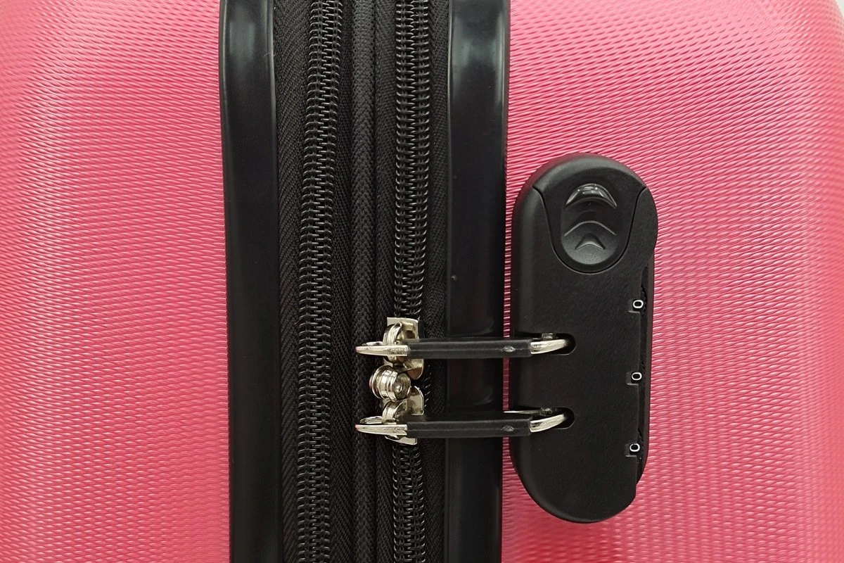 SB Travelbags 'Expandable' Bagage Koffer 65cm- Roze 6 SB Travelbags 'Expandable' Bagage Koffer 65cm- Roze - Afbeelding 4