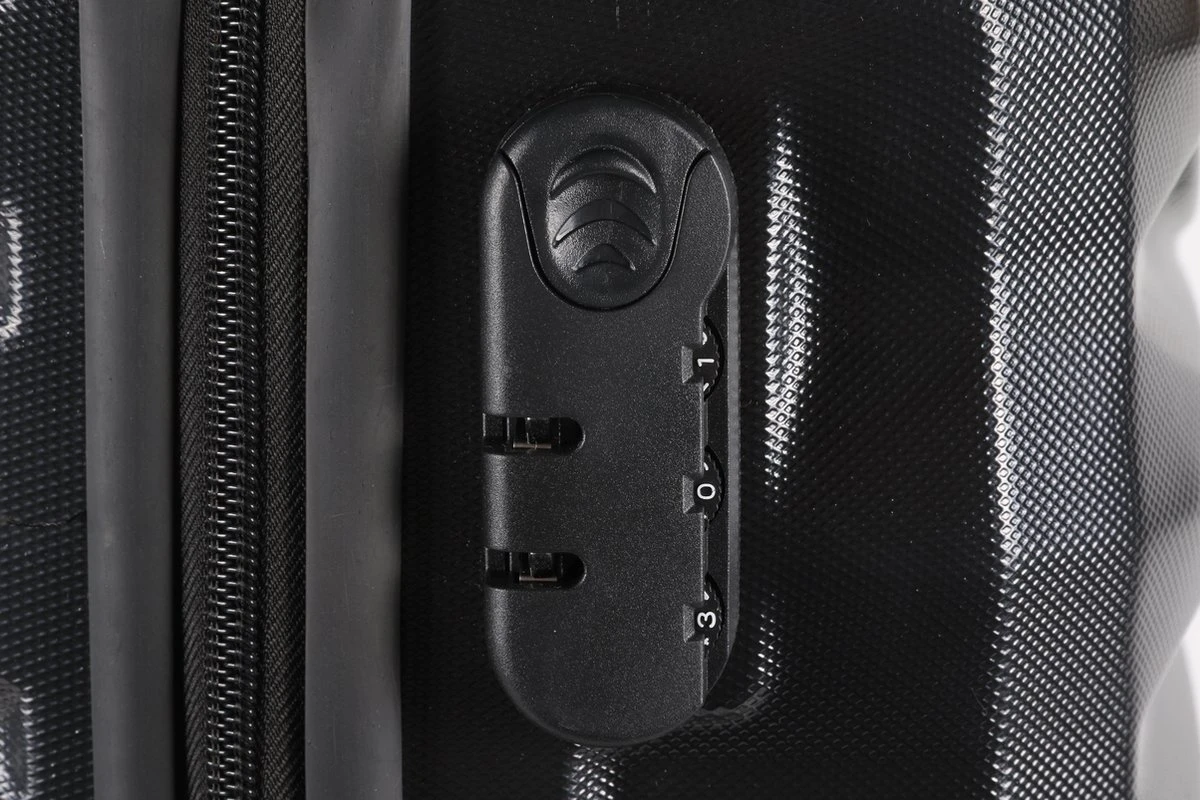 Kofferset 3 Delig - Koffers 3 - Zwart 5 Kofferset 3 Delig - Koffers 3 - Zwart - Afbeelding 3