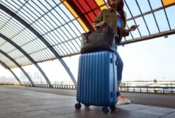 Decent Tranporto-One Grote Koffer - 76 Cm - TSA Slot - Dark Blue -Bagageopslag 1200x812