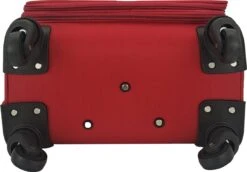 SB Travelbags Bagage Stoffen Koffer 75cm 4 Wielen Trolley - Rood -Bagageopslag 1200x837 3
