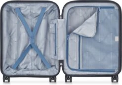 Delsey Handbagage Harde Koffer / Trolley / Reiskoffer - Freestyle - 55 Cm - Grijs -Bagageopslag 1200x839 1