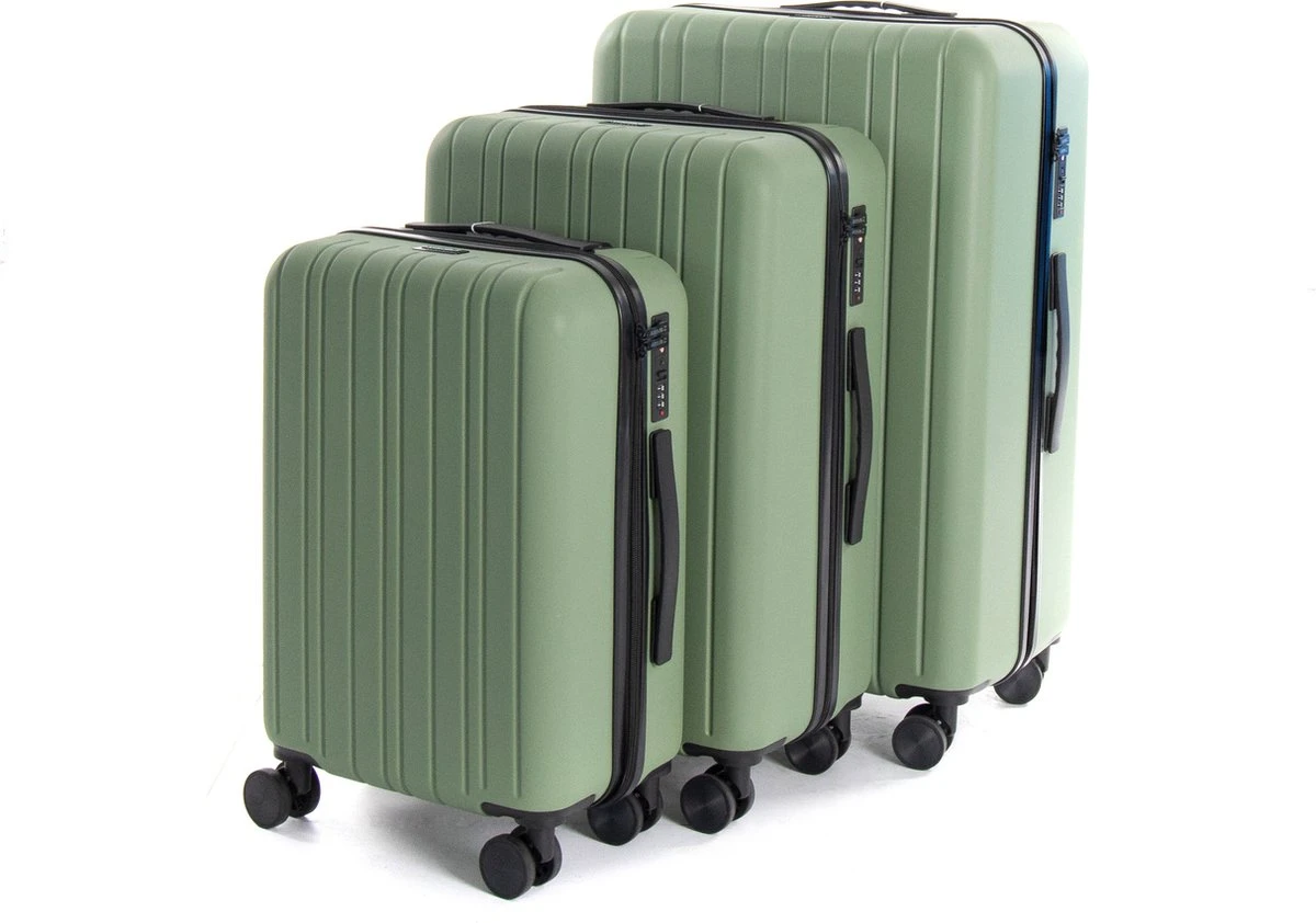 AttitudeZ Azur Reiskoffer Large Olijfgroen 76cm - TSA-slot 6 AttitudeZ Azur Reiskoffer Large Olijfgroen 76cm - TSA-slot - Afbeelding 4