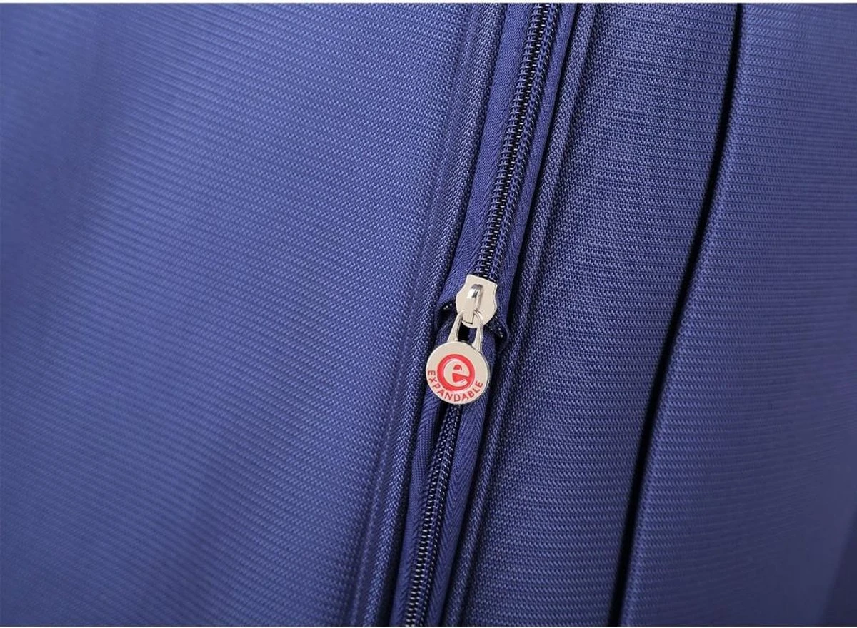 Decent D-Upright Large Koffer - 76 Cm Expandable - TSA Slot - Donkerblauw 13 Decent D-Upright Large Koffer - 76 Cm Expandable - TSA Slot - Donkerblauw - Afbeelding 11