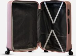 ©TROLLEYZ - Bali No.22 - Reiskoffer 78cm Met TSA Slot - Dubbele Wielen - 360° Spinners - 100% ABS - Reiskoffer In Cosmopolitan Pink -Bagageopslag 1200x880 4