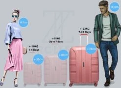 ©TROLLEYZ - Paris No.5 - Reiskoffer - 78cm Met TSA Slot - Dubbele Wielen - 360° Spinners - 100% Polypropyleen - Reiskoffer In Rose Blush 24 ©TROLLEYZ - Paris No.5 - Reiskoffer - 78cm Met TSA Slot - Dubbele Wielen - 360° Spinners - 100% Polypropyleen - Reiskoffer In Rose Blush -Bagageopslag 1200x881 5