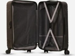 ©TROLLEYZ Florence No.7 - Reiskoffer 69 Cm - Night Black -Bagageopslag 1200x888 1