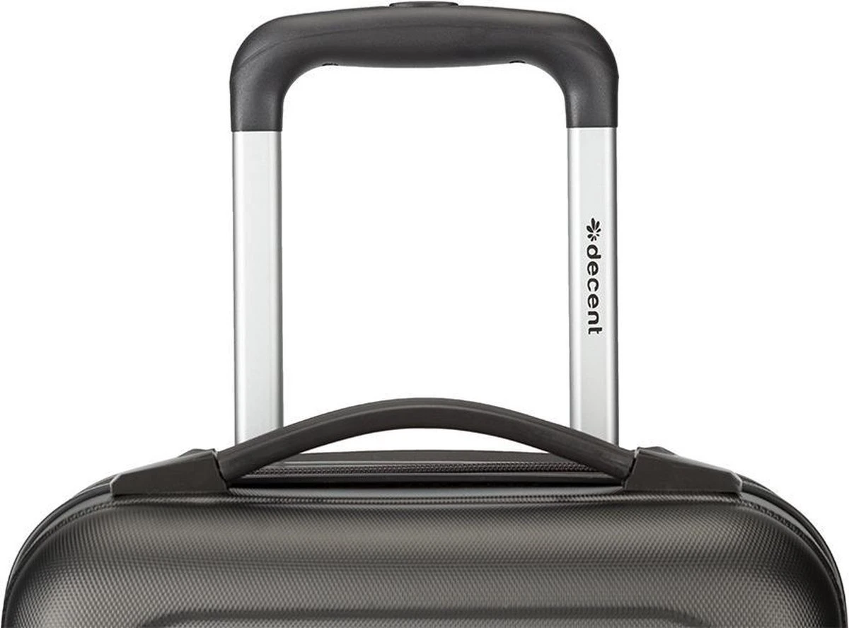 Decent Handbagage Koffer / Trolley / Reiskoffer - 42 Cm - 24 Liter - ABS - Maxi Air - Grijs 18 Decent Handbagage Koffer / Trolley / Reiskoffer - 42 Cm - 24 Liter - ABS - Maxi Air - Grijs - Afbeelding 16