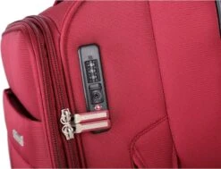 Decent D-Upright Large Koffer - 76 Cm Expandable - TSA Slot - Bordeaux Rood -Bagageopslag 1200x916