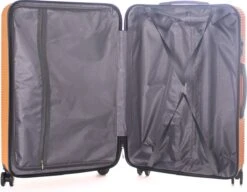 AttitudeZ Air-Z Handbagage Koffer Oranje 55cm - TSA-slot -Bagageopslag 1200x932