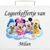 Logeerkoffer Effen - Kinderkoffer- Kraamcadeau - Geboortecadeau - Opa En Oma -Bagageopslag 1200x934