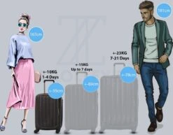 ©TROLLEYZ - Bali No.22 - Trolley - 55cm Met TSA Slot - Dubbele Wielen - 360° Spinners - 100% ABS - Handbagage Koffer In Night Black -Bagageopslag 1200x940 2