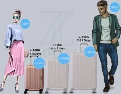 ©TROLLEYZ - Bali No.22 - Trolley 55cm Met TSA Slot - Dubbele Wielen - 360° Spinners - 100% ABS - Handbagage Koffer In Cosmopolitan Pink -Bagageopslag 1200x940