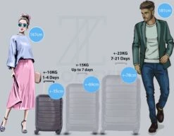 ©TROLLEYZ - Amsterdam LEGACY No.9 - Trolley - 55cm Met TSA Slot - Dubbele Wielen - 360° Spinners - 100% ABS - Handbagage Koffer In Night Black 10 ©TROLLEYZ - Amsterdam LEGACY No.9 - Trolley - 55cm Met TSA Slot - Dubbele Wielen - 360° Spinners - 100% ABS - Handbagage Koffer In Night Black -Bagageopslag 1200x942