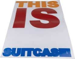 Merkloos 2 X. Koffer Stickers This Is My Suitcase ! ( Alleen 2 Sticker Vellen Excl. Koffer ) -Bagageopslag 1200x946