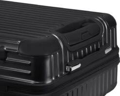 Royal Swiss - Reis Koffer - 76cm - Cijferslot- Lichtgewicht Koffer - 4 Wielen- Zwart -Bagageopslag 1200x955 11