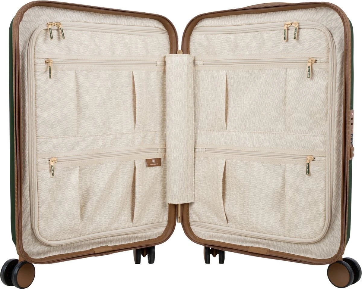 SUITSUIT - Fab Seventies Classic - Beetle Green - Handbagage (55 Cm) 5 SUITSUIT - Fab Seventies Classic - Beetle Green - Handbagage (55 Cm) - Afbeelding 3