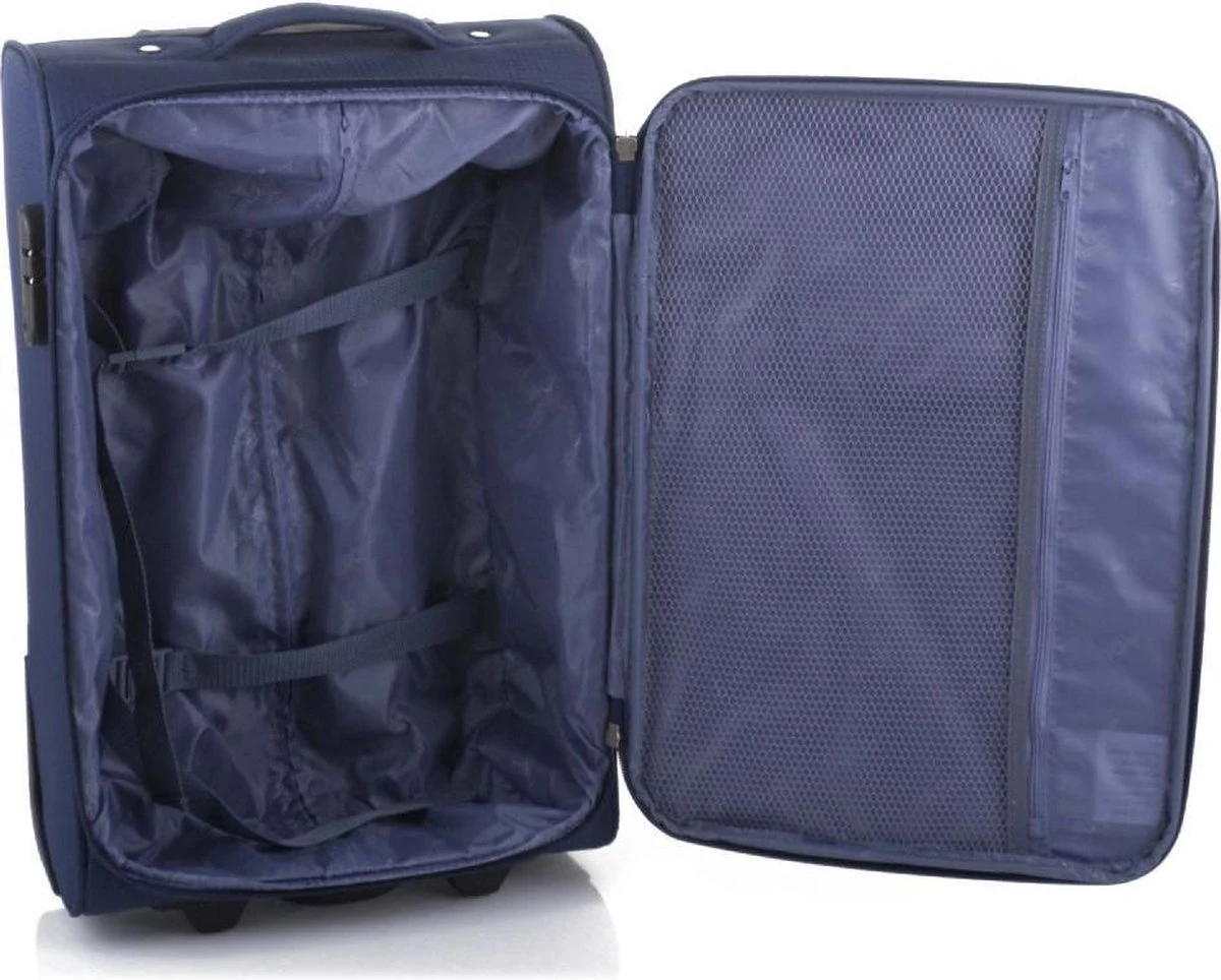 Line Brick Cabin Trolley 2 Wheel 55 Dark Navy 13 Line Brick Cabin Trolley 2 Wheel 55 Dark Navy - Afbeelding 11