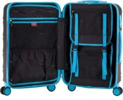Decent Lumi Fix Handbagage Koffer - 55 Cm - Black/Blue 16 Decent Lumi Fix Handbagage Koffer - 55 Cm - Black/Blue -Bagageopslag 1200x982