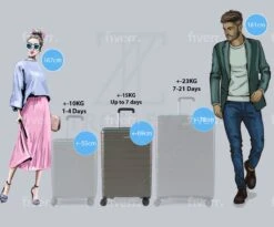 ©TROLLEYZ - Amsterdam No.9 - Reiskoffer 69cm Met TSA Slot - Dubbele Wielen - 360° Spinners - 100% ABS - Reiskoffer In Cloudy Grey -Bagageopslag 1200x997 11