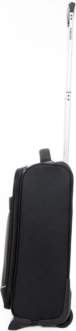 Decent Handbagage Koffer / Trolley / Reiskoffer - 50 Cm - 35 Liter - Polyester - Super-Light - Zwart -Bagageopslag 277x1200