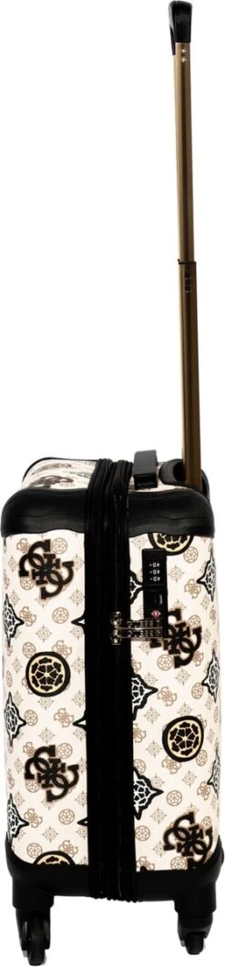 Guess House Party 18 In 4 Wheeler Dames Reiskoffer - Cream Multi Logo 15 Guess House Party 18 In 4 Wheeler Dames Reiskoffer - Cream Multi Logo -Bagageopslag 279x1200
