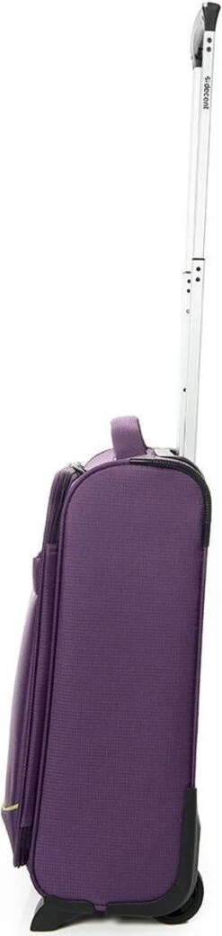 Decent Handbagage Koffer Super-Light 50 - Paars -Bagageopslag 285x1200