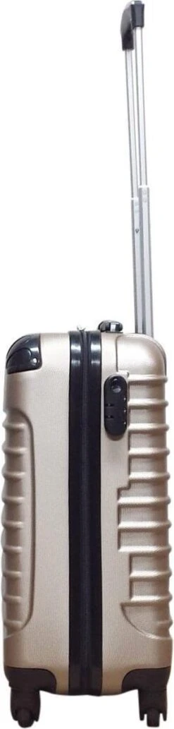 Castillo Quadrant 2 Delige ABS Kofferset (XL + S) - Champagne -Bagageopslag 287x1200